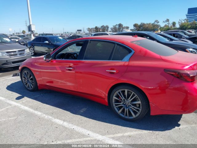 JN1FV7AP9KM760331 Infiniti Q50 3.0t Red Sport 400