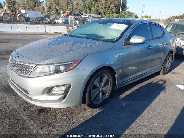 KIA Optima Hybrid Ex 2015 KNAGN4AD2F5084856 Image 2