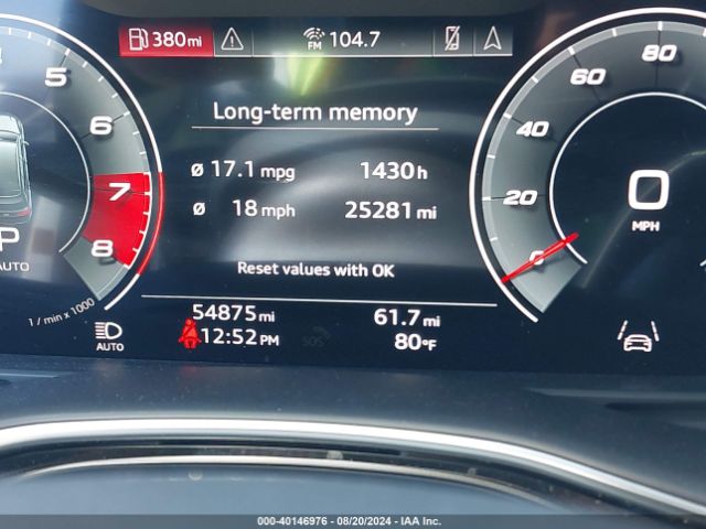 WA1LJAF77MD024146 Audi Q7 Premium Plus 45 Tfsi Quattro Tiptronic