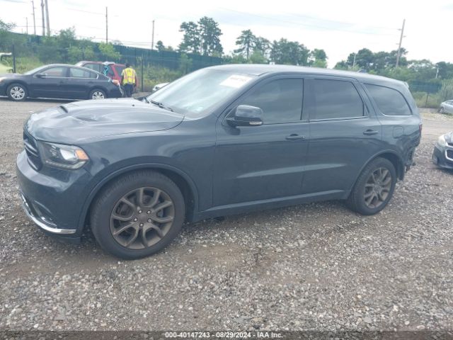 1C4SDJCT7HC817307 Dodge Durango R/t Awd