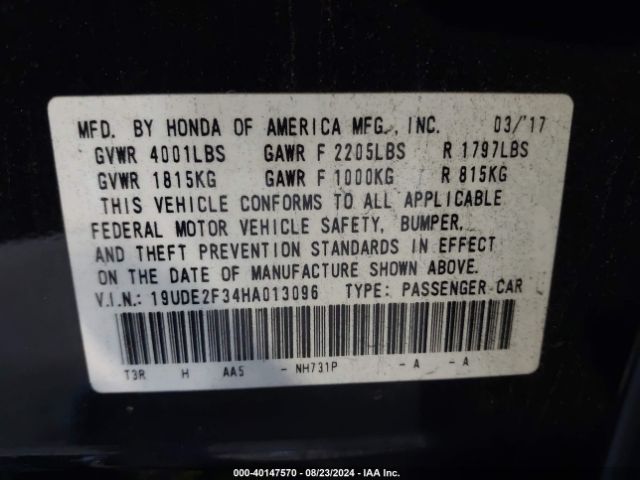 19UDE2F34HA013096 Acura Ilx Acurawatch Plus Package