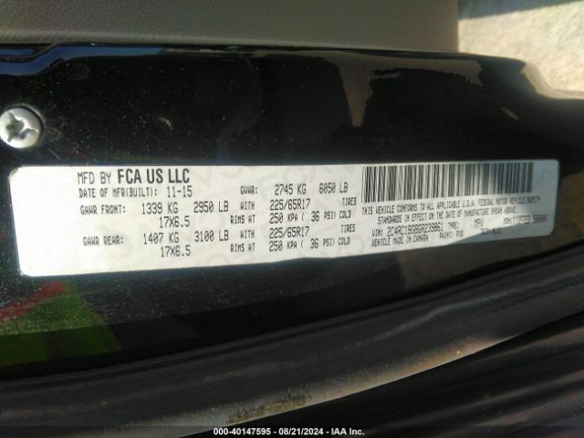 2C4RC1BG8GR239861 Chrysler Town & Country Touring