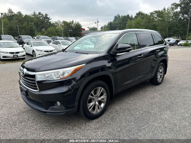5TDJKRFH6FS109195 Toyota Highlander Xle