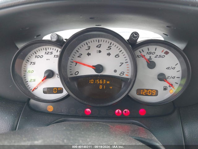 2001 PORSCHE BOXSTER WP0CA29881U625285 Photo 6