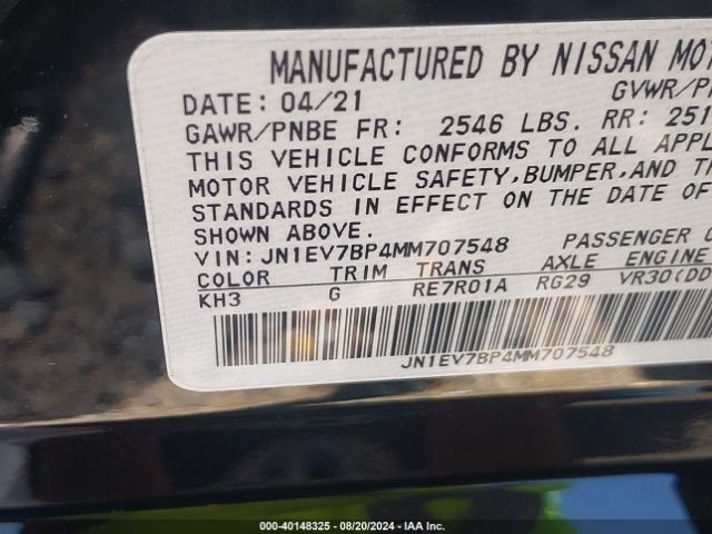 JN1EV7BP4MM707548 Infiniti Q50 LUXE
