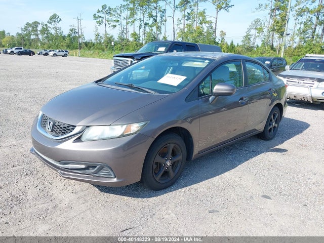 Honda Civic Lx 2014 2HGFB2F52EH528095 Image 2