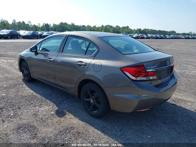 Honda Civic Lx 2014 2HGFB2F52EH528095 Image 3