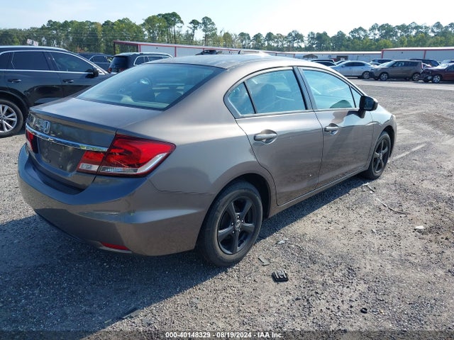 Honda Civic Lx 2014 2HGFB2F52EH528095 Image 4
