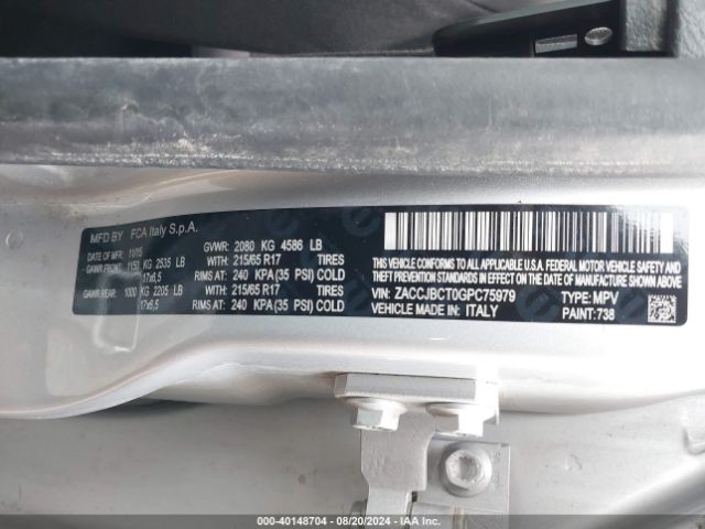ZACCJBCT0GPC75979 Jeep Renegade Trailhawk