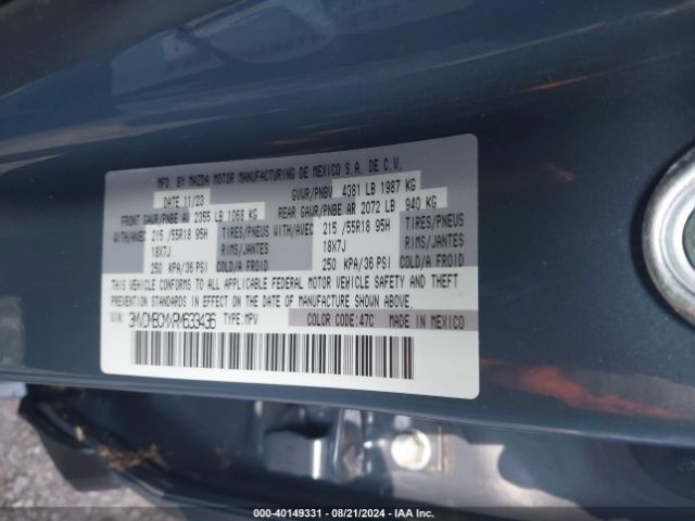 3MVDMBCMXRM633436 Mazda Cx-30 2.5 S Carbon Edition