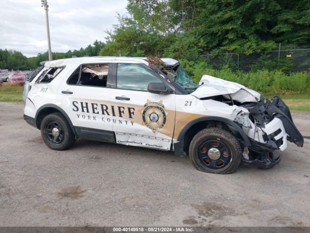 1FM5K8AR6JGC16922 Ford Police Interceptor Utility