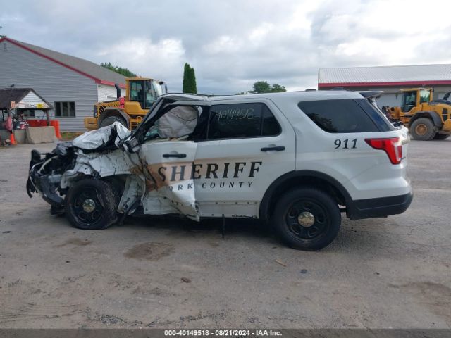 1FM5K8AR6JGC16922 Ford Police Interceptor Utility