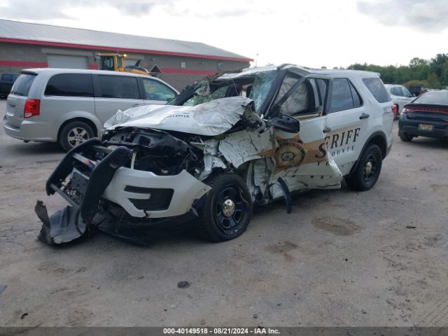 1FM5K8AR6JGC16922 Ford Police Interceptor Utility