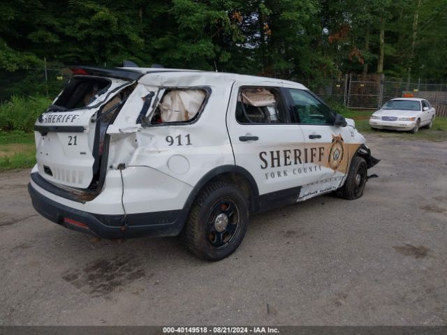 1FM5K8AR6JGC16922 Ford Police Interceptor Utility