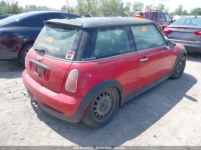 2004 MINI COOPER S WMWRE334X4TD75388 Photo 3