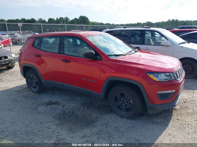 3C4NJCAB4JT250818 Jeep Compass Sport Fwd