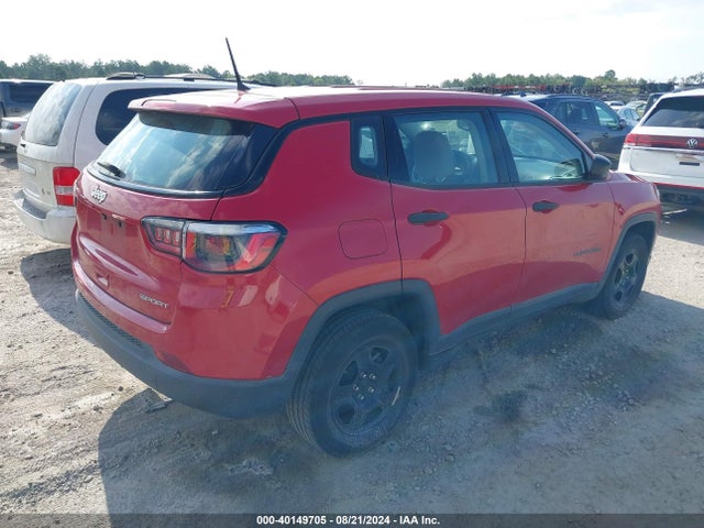 3C4NJCAB4JT250818 Jeep Compass Sport Fwd