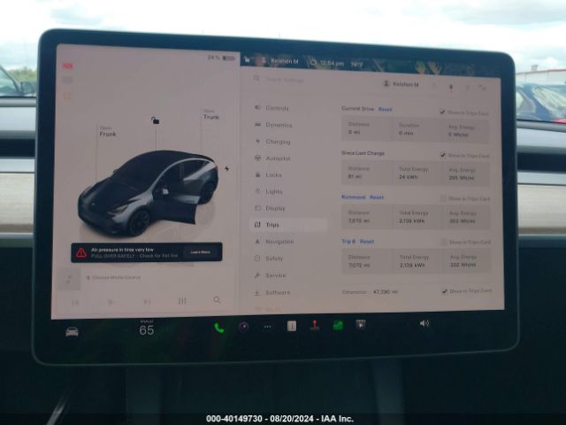 2022 TESLA MODEL Y 7SAYGDEE6NF481409 Photo 6