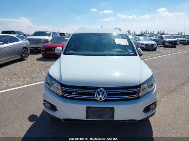 WVGAV7AX9GW087281 Volkswagen Tiguan R-line