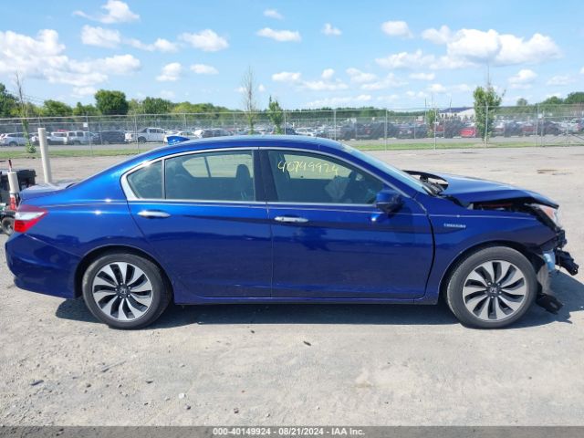 JHMCR6F57HC011921 Honda Accord Hybrid Ex-l
