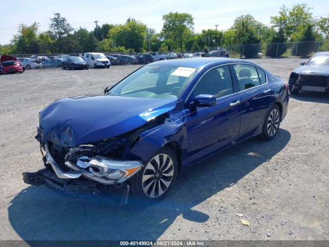 JHMCR6F57HC011921 Honda Accord Hybrid Ex-l
