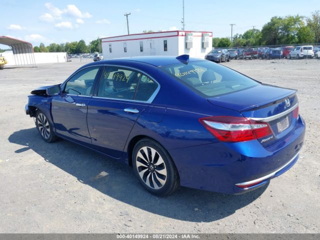 JHMCR6F57HC011921 Honda Accord Hybrid Ex-l