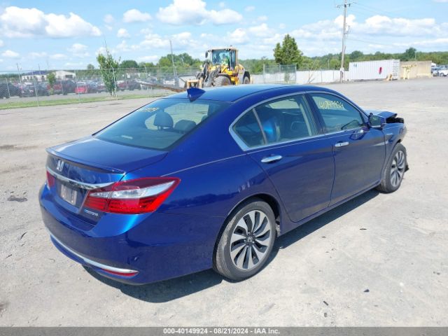 JHMCR6F57HC011921 Honda Accord Hybrid Ex-l