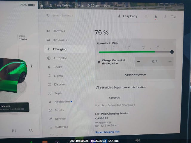 5YJ3E1EA3PF498907 Tesla MODEL 3
