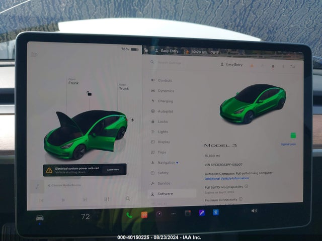 Tesla MODEL 3 2023 5YJ3E1EA3PF498907 Image 18