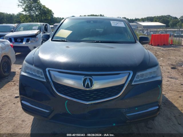 5FRYD3H42GB001256 Acura Mdx Technology   Acurawatch Plus Packages/technology Package