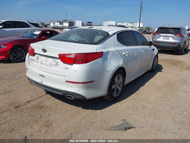 KIA Optima Lx 2015 5XXGM4A7XFG440501 Image 4