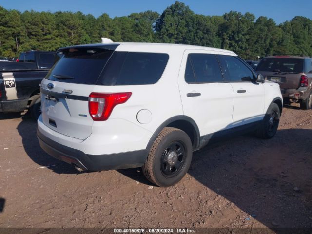 1FM5K8AR6GGA46926 Ford Utility Police Interceptor