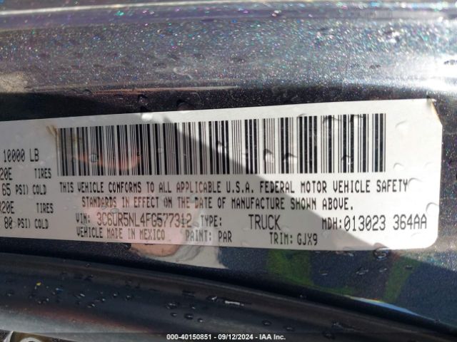 3C6UR5NL4FG577312 RAM 2500 Laramie