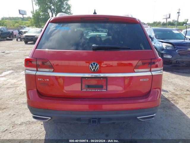 1V2TR2CA8MC500400 Volkswagen Atlas 3.6l V6 Sel Premium