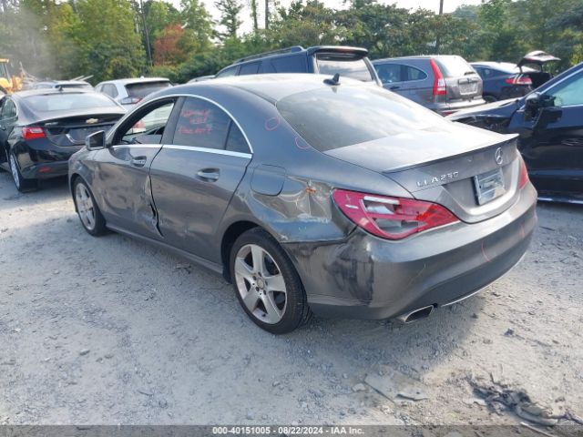 WDDSJ4EB1FN162700 Mercedes-Benz CLA 250