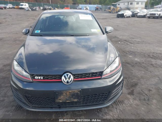 3VW5T7AUXFM021724 Volkswagen Golf Gti 2.0t Se 4-door