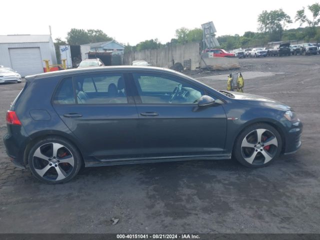 3VW5T7AUXFM021724 Volkswagen Golf Gti 2.0t Se 4-door