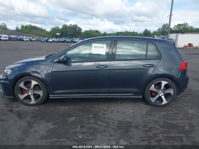3VW5T7AUXFM021724 Volkswagen Golf Gti 2.0t Se 4-door