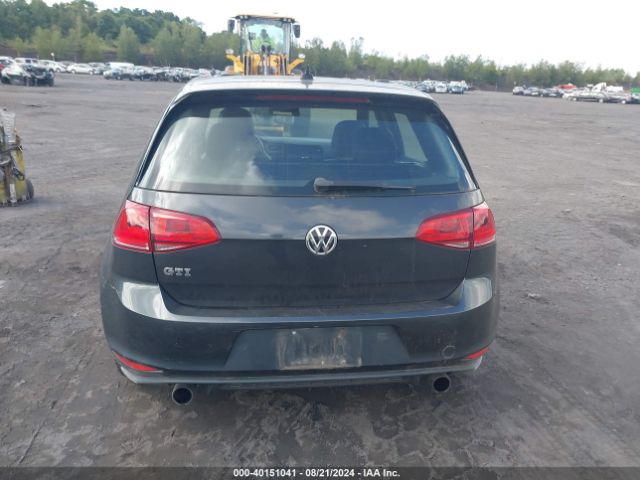3VW5T7AUXFM021724 Volkswagen Golf Gti 2.0t Se 4-door