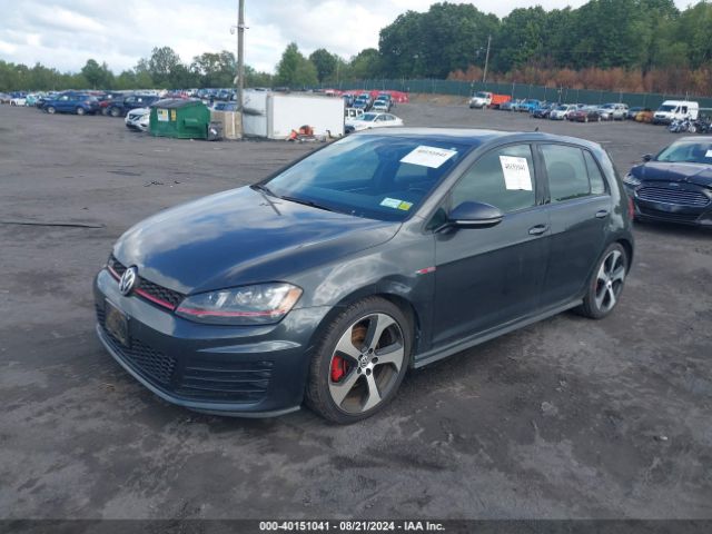 3VW5T7AUXFM021724 Volkswagen Golf Gti 2.0t Se 4-door