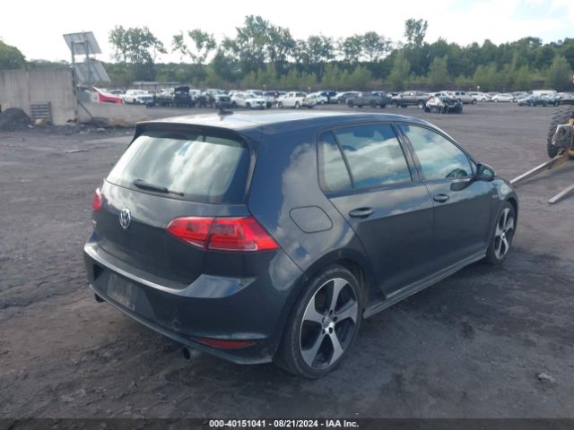 3VW5T7AUXFM021724 Volkswagen Golf Gti 2.0t Se 4-door