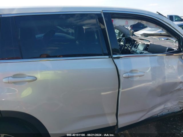 5TDZZRFH9KS322389 Toyota Highlander Le Plus