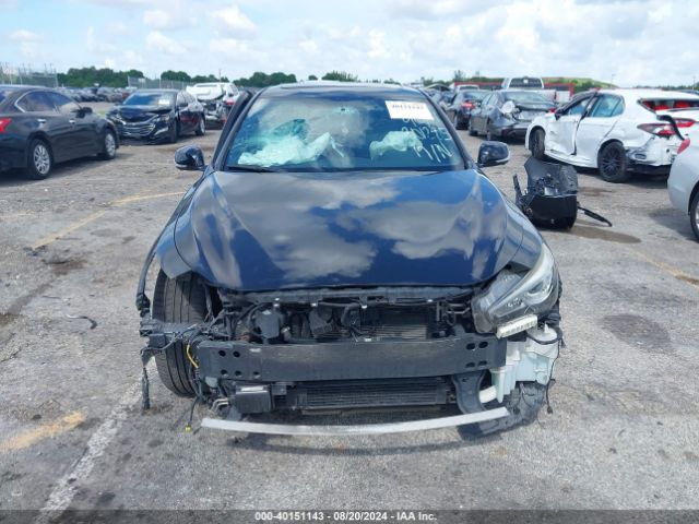 JN1FV7AR2KM801285 Infiniti Q50 3.0t Red Sport 400