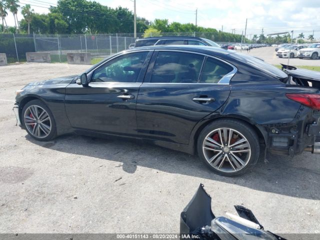 JN1FV7AR2KM801285 Infiniti Q50 3.0t Red Sport 400