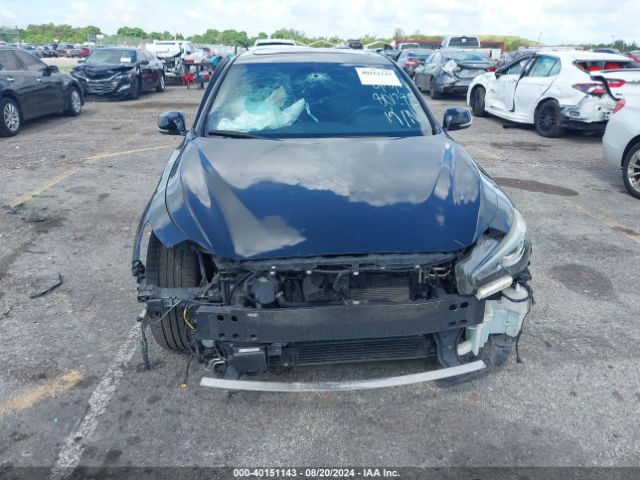 JN1FV7AR2KM801285 Infiniti Q50 3.0t Red Sport 400