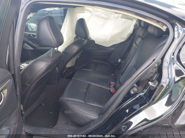 JN1FV7AR2KM801285 Infiniti Q50 3.0t Red Sport 400