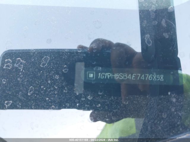 1G1PH5SB4E7476858 Chevrolet Cruze Eco Auto