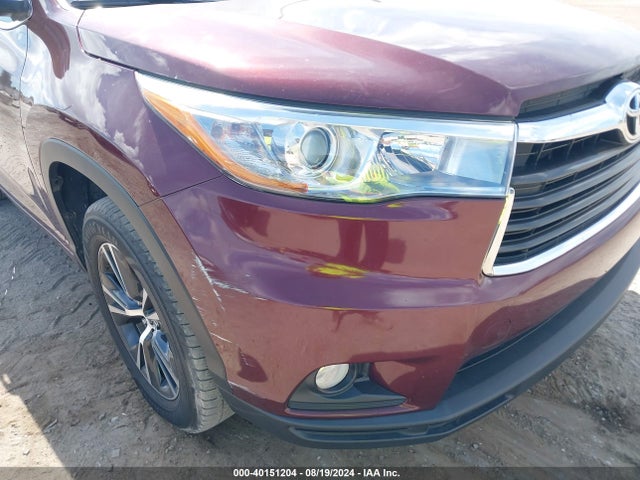 Toyota Highlander Xle V6 2016 5TDKKRFH8GS132483 Image 12