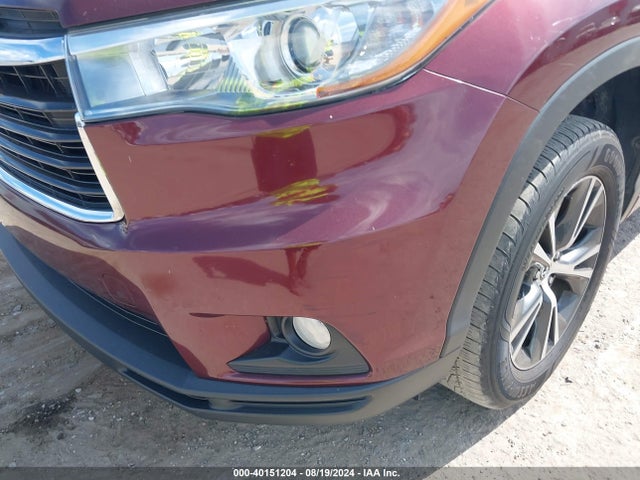 Toyota Highlander Xle V6 2016 5TDKKRFH8GS132483 Image 13