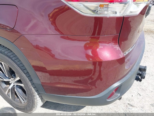 Toyota Highlander Xle V6 2016 5TDKKRFH8GS132483 Image 15